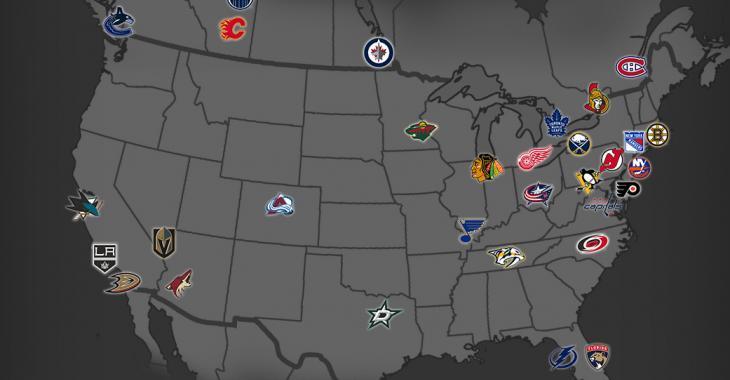 Changes to 3 of the 4 divisions for 2021 NHL season! 