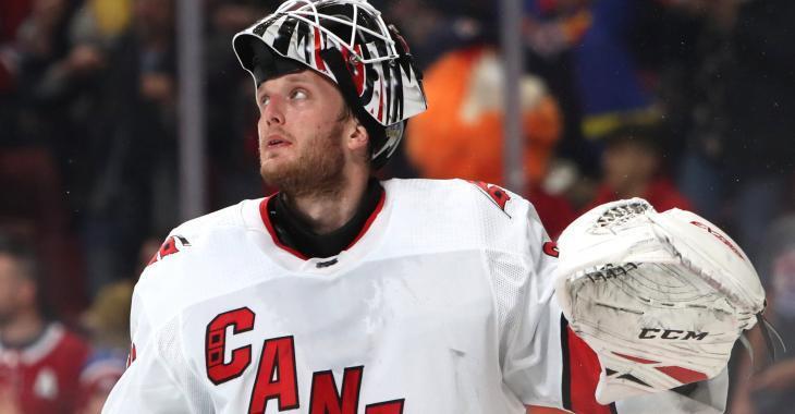 Goalie Anton Forsberg gets claimed off waivers for the 2nd time this week! 