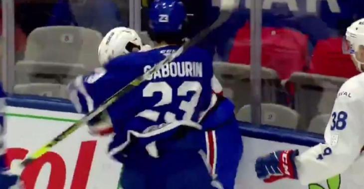 Scott Sabourin suspended for AHL rampage.
