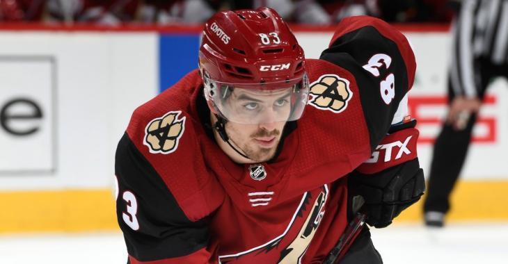 Conor Garland is on the trading block.