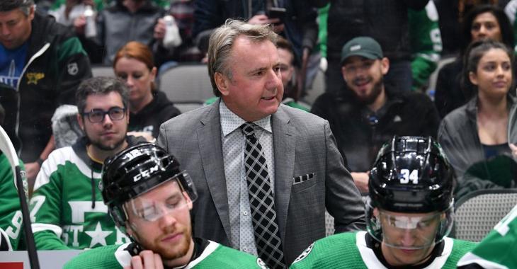 Stars head coach Rick Bowness pulled from the game due to COVID.