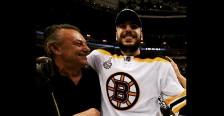 Lucic shares the heartbreaking story of his father's suicide
