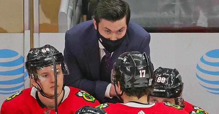 Coach Colliton takes a light-hearted jab at Blackhawks fans
