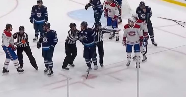Habs-Jets Game 1 almost ended in bench-clearing brawl, according to insider