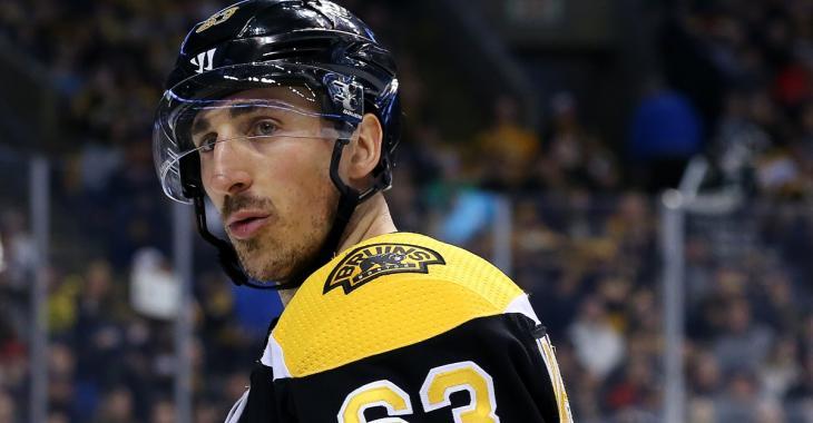 Breaking: Big update on Brad Marchand after Saturday morning injury scare.