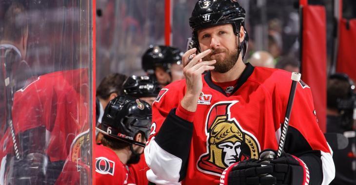 Marc Methot shuts down fan who claims taxes give no competitive advantage in the NHL.