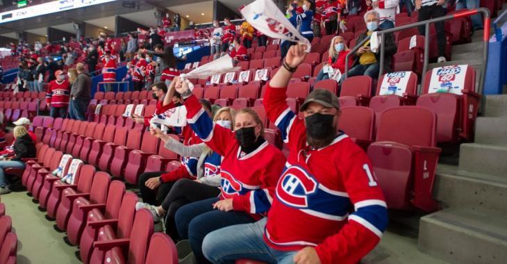 More fans are allowed for Canadiens' home games in Montreal! 