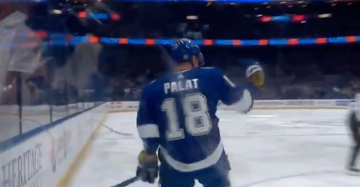 Palat bats it out of mid-air for an absolute beauty!