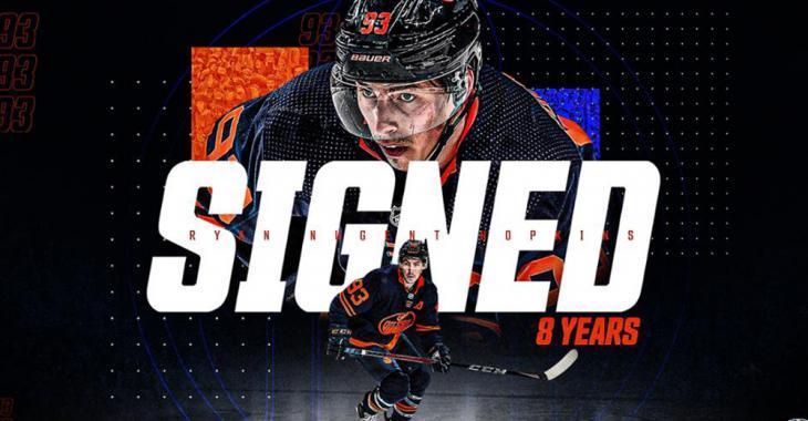 Oilers officially sign Nugent-Hopkins to a long-term deal