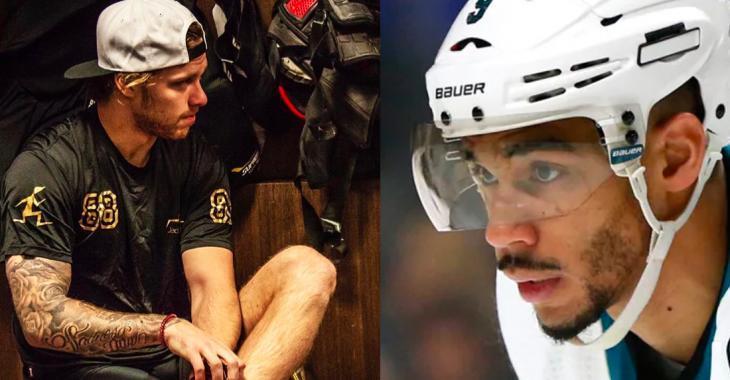 Evander Kane reaches out to Pastrnak amidst mourning of newborn son 