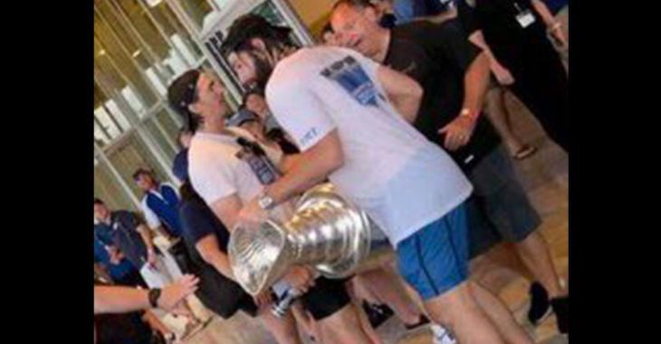 Pat Maroon admits that it was actually him who dented the Stanley Cup