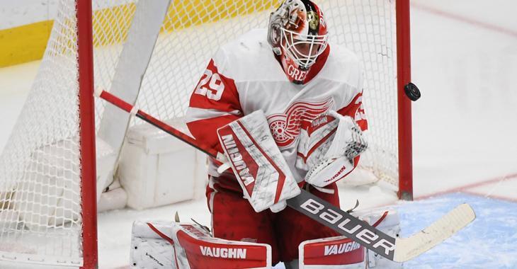 Red Wings goaltending tandem not receiving much love from ESPN 