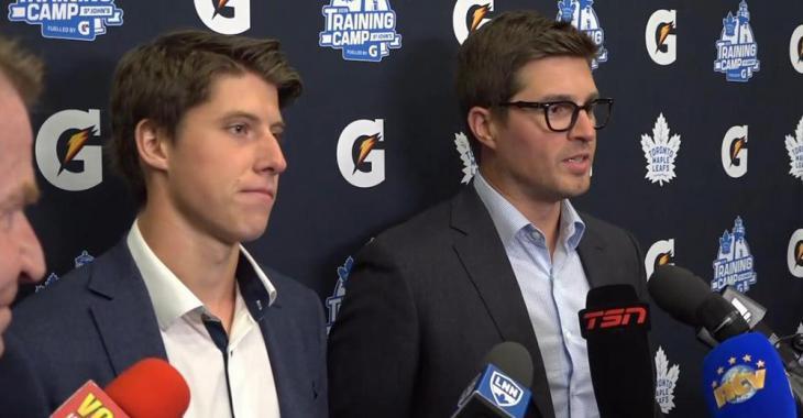 Maple Leafs GM Kyle Dubas comes to the defense of Mitch Marner
