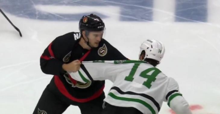 Benn & Brown drop the gloves in epic back and forth battle.